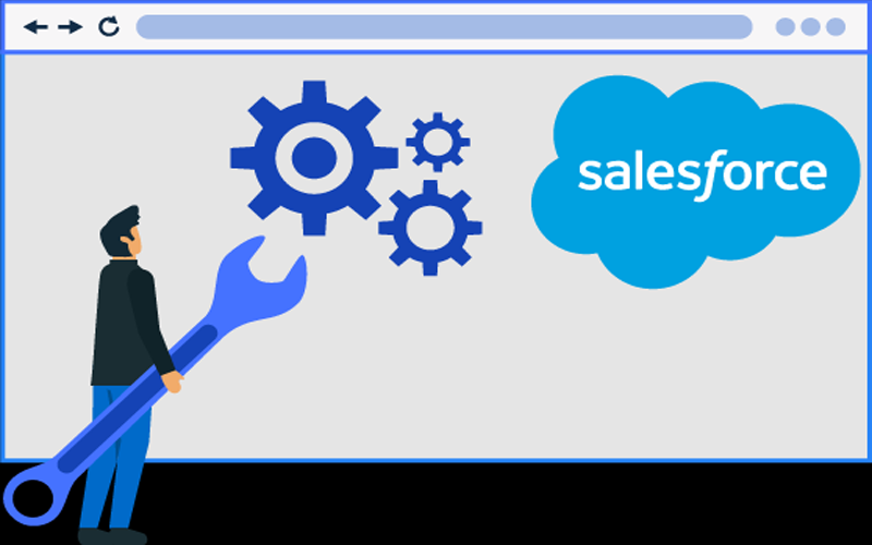 Abstract cloud and digital network background representing SAP and cloud services