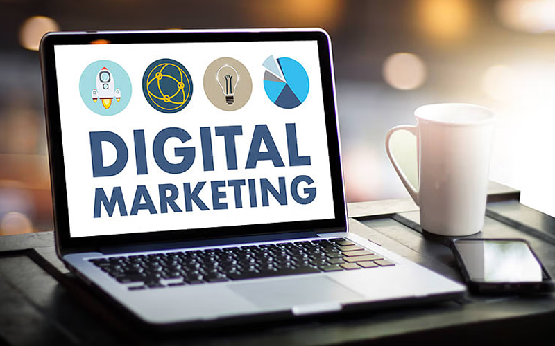 Abstract cloud and digital network background representing SAP and cloud services